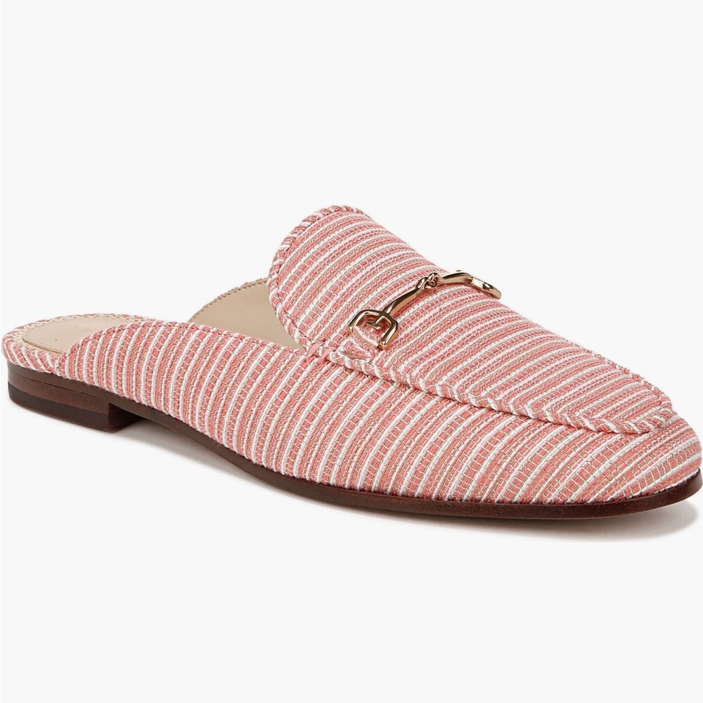 NWT! NEW IN BOX! Sam Edelman Linnie Mule Rose Blossom Slide 8